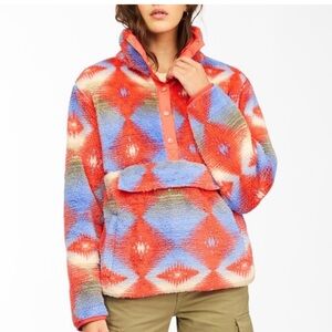 Billabong Multicolor Fleece Jacket